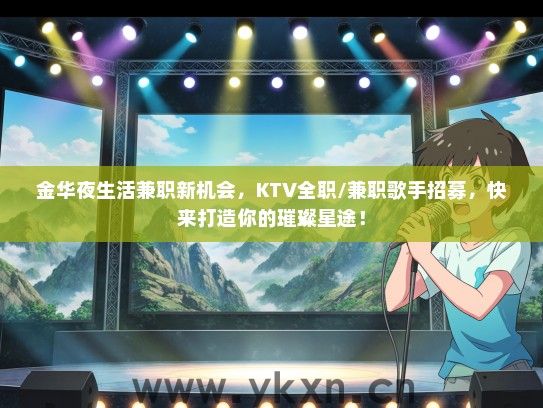 金华夜生活兼职新机会，KTV全职/兼职歌手招募，快来打造你的璀璨星途！