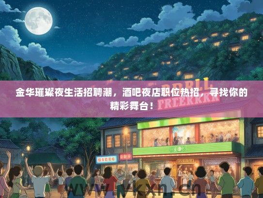 金华璀璨夜生活招聘潮，酒吧夜店职位热招，寻找你的精彩舞台！